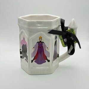 Disney Villains mug by Rae Dunn | QUEENS OF MEAN tower-shaped coffee mug